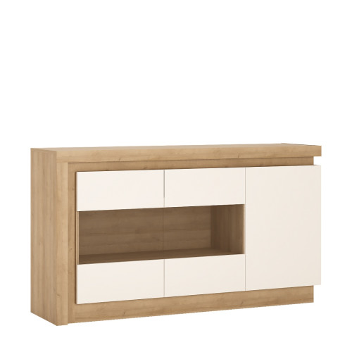 Lyon 3 Door Glazed Sideboard