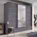 Arizona Black 250cm Sliding Wardrobe