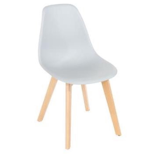 Milton Plastic Chair Grey