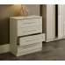 York 3 Drawer Bedside