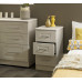 York 3 Drawer Bedside