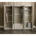 York 3 Drawer Bedside
