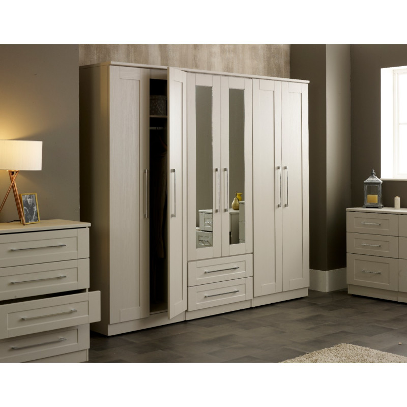 York 6 Drawer Kneehole York 6 Drawer Kneehole