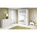 Kansas Grey 120cm Sliding Wardrobe