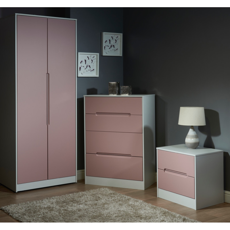 Monaco 2 Drawer Midi Chest