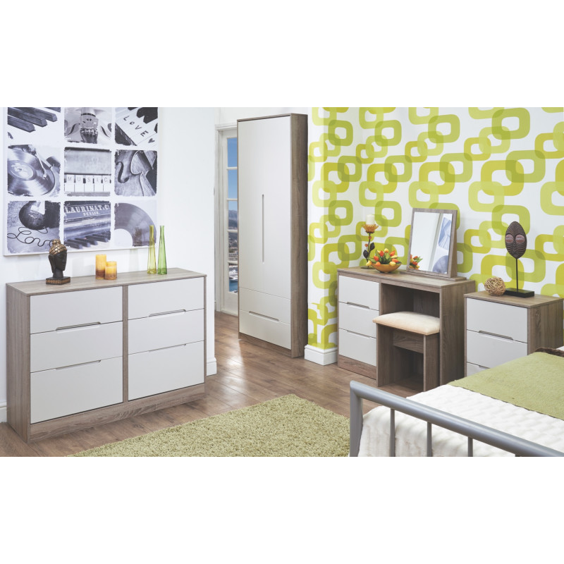 Monaco 3 Drawer Desk