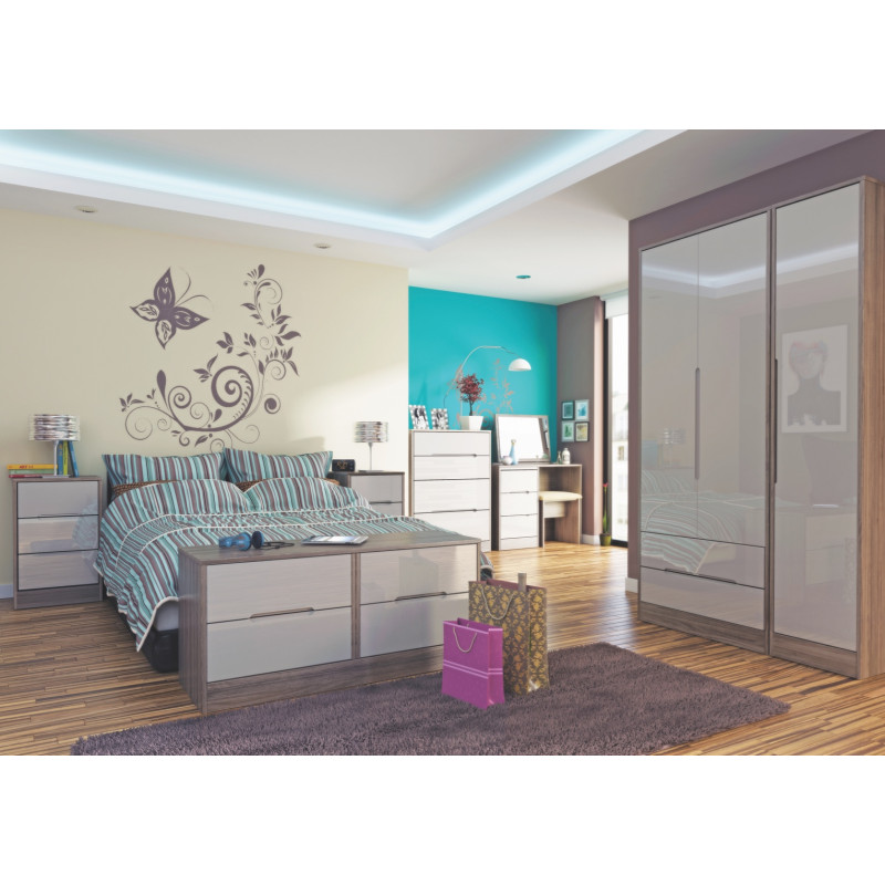 Monaco Tall 2 Door Wardrobe Monaco Tall 2 Door Wardrobe
