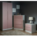 Monaco Tall 2 Drawer Mirror Wardrobe Monaco Tall 2 Drawer Mirror Wardrobe