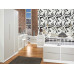 Monaco Tall 3 Door Mirror Wardrobe