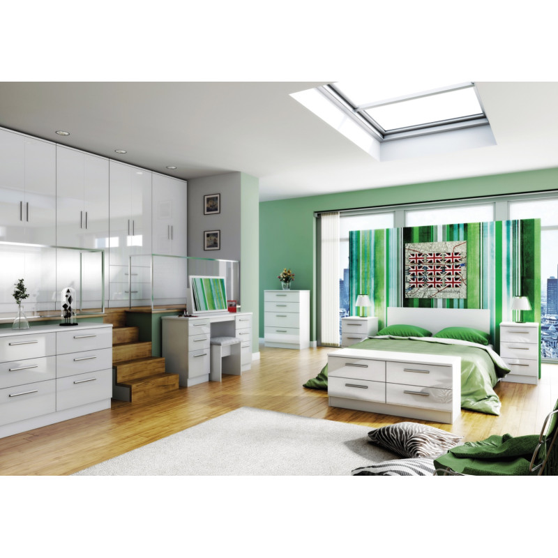 Knightsbridge 5 Drawer Locker (Wireless Charging)