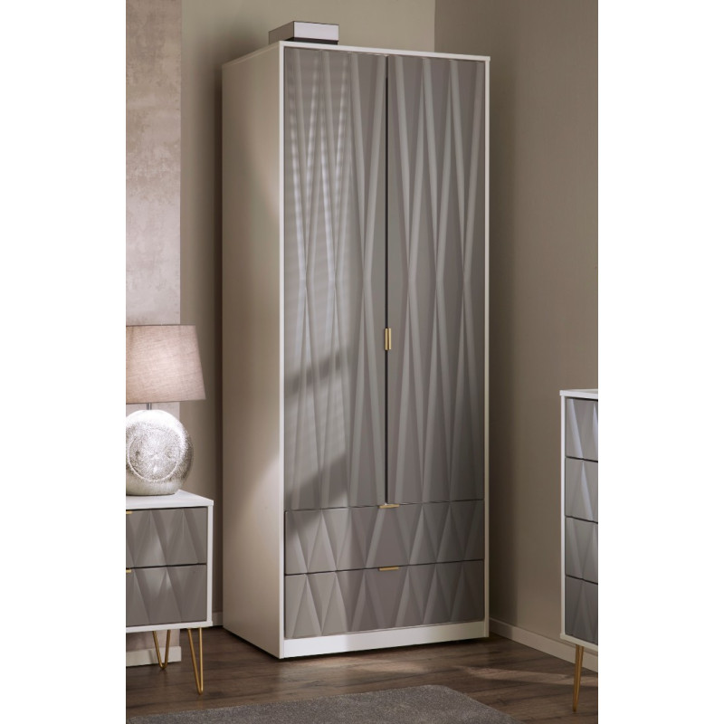 Diamond 6 Drawer Midi Chest