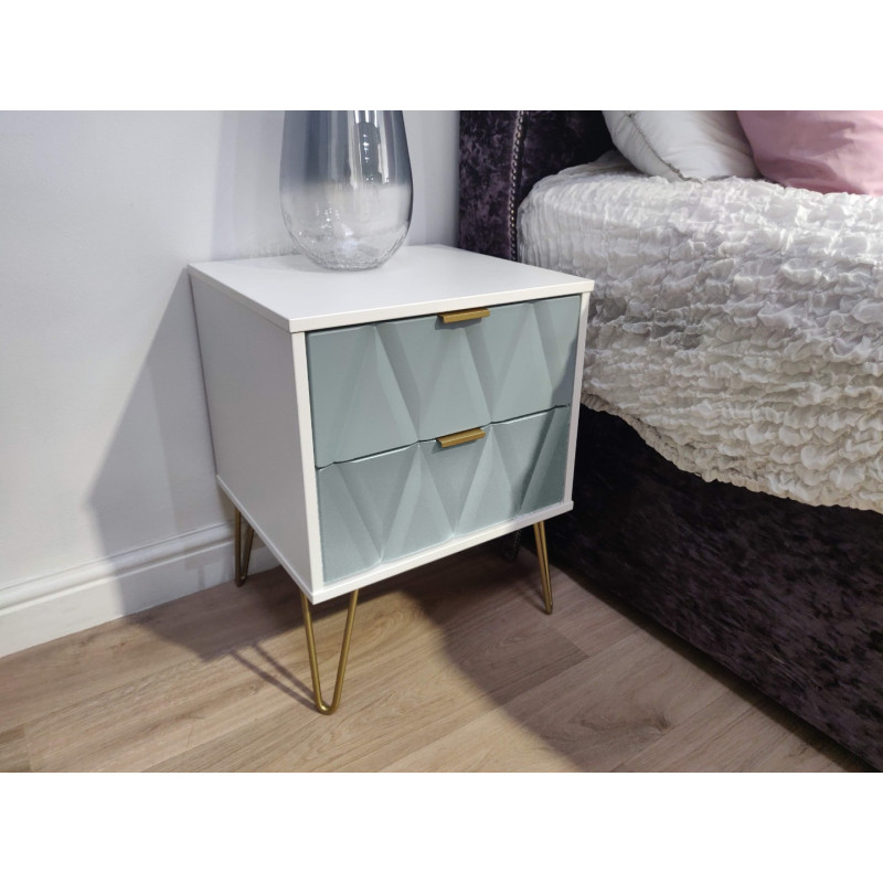 Diamond 6 Drawer Midi Chest