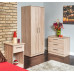 Contrast Tall 3 Door 2 Drawer Wardrobe Contrast Tall 3 Door 2 Drawer Wardrobe