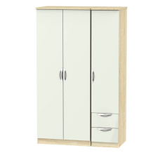 Camden 3 Door 2 Small Drawer Wardrobe