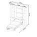 Clyde Vertical Storage Bedframe from