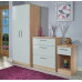 Contrast Tall 4 Door 4 Drawer Wardrobe