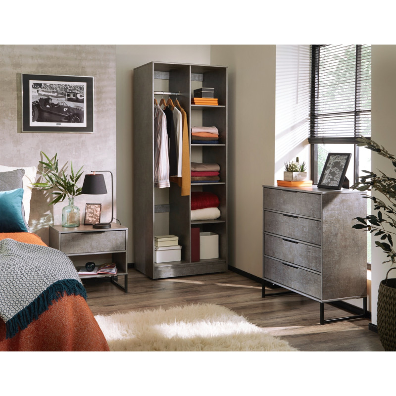 Diego Open Shelf Wardrobe Diego Open Shelf Wardrobe