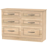 Dorset 6 Drawer Midi Chest