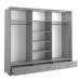 Nevada Grey 250cm Sliding Wardrobe