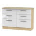 Knightsbridge 6 Drawer Midi Chest Knightsbridge 6 Drawer Midi Chest