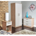 Contrast Tall 3 Door 2 Drawer Wardrobe Contrast Tall 3 Door 2 Drawer Wardrobe