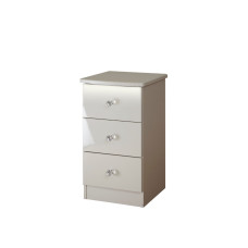 Lumiere 3 Drawer Bedside