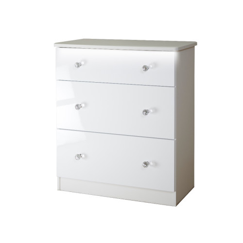 Lumiere 3 Drawer Deep Chest