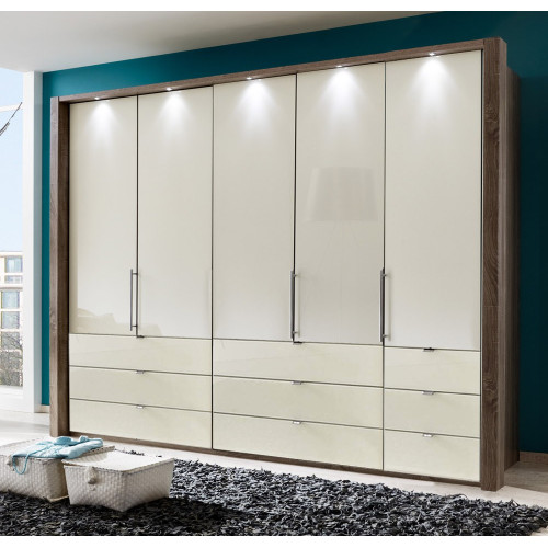 250cm wardrobe shop with drawers