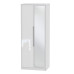 Monaco Tall 2 Door Mirror Wardrobe