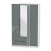 Monaco Tall 3 Door 2 Drawer Mirror Wardrobe Monaco Tall 3 Door 2 Drawer Mirror Wardrobe