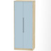 Monaco Tall 2 Door Wardrobe Monaco Tall 2 Door Wardrobe