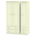 Pembroke 3 Door 4 Drawer Wardrobe Pembroke 3 Door 4 Drawer Wardrobe