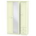Pembroke Tall 3 Door Mirrored with Drawers Wardrobe Pembroke Tall 3 Door Mirrored with Drawers Wardrobe