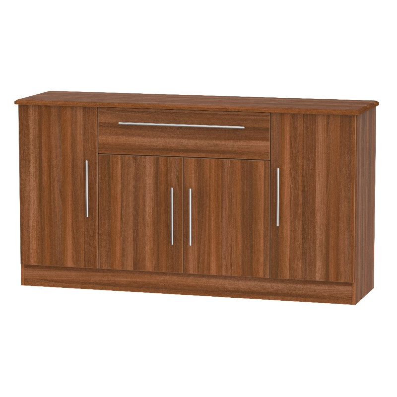 Sherwood 4 Door 1 Drawer Wide Unit