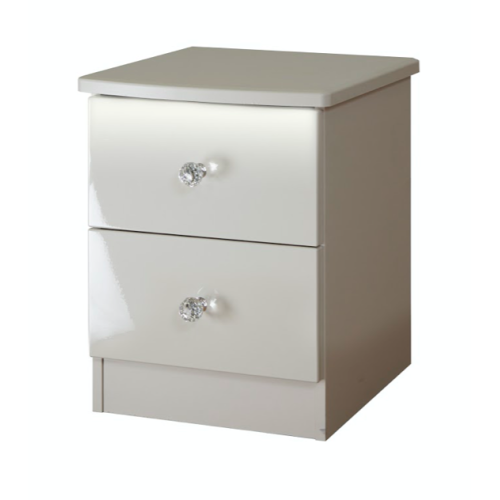 Lumiere 2 Drawer Bedside