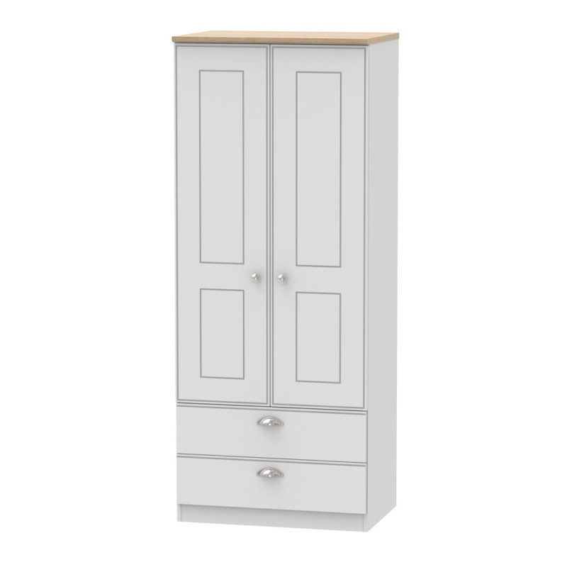 Victoria 4 Door 2 Drawer Mirrored Wardrobe Victoria 4 Door 2 Drawer Mirrored Wardrobe