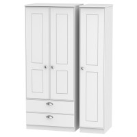 Victoria 3 Door 2 Drawer Wardrobe