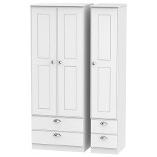 Victoria Tall 3 Door 4 Drawer Wardrobe