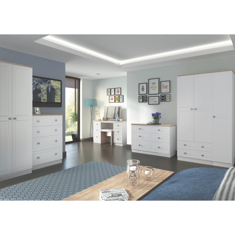Vienna Tall 2 Door Wardrobe