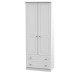 Warwick Tall 2 Drawer Wardrobe Warwick Tall 2 Drawer Wardrobe