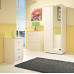 Warwick 2 Drawer Mirrored Wardrobe