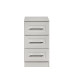 York 3 Drawer Bedside