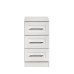 York 3 Drawer Bedside