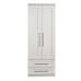 York Tall 2 Drawer Wardrobe York Tall 2 Drawer Wardrobe