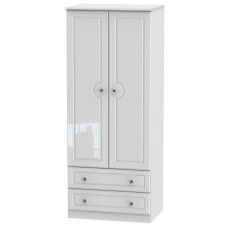 Balmoral 2 Drawer Wardrobe