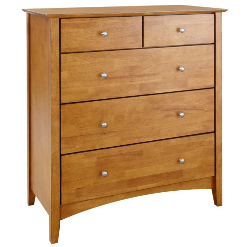 Buckingham Oak 3+2 Drawer Chest
