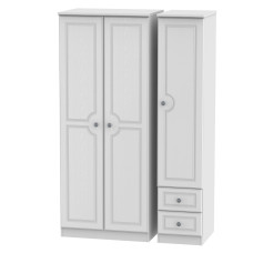 Pembroke 3 Door 2 Small Drawer Wardrobe