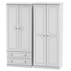 Pembroke 4 Door 2 Drawer Wardrobe