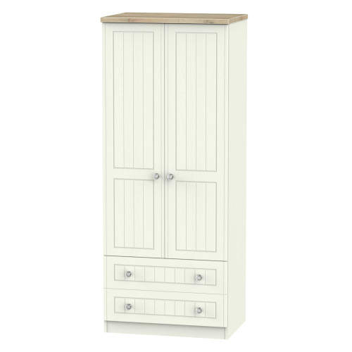 Rome Tall 2 Drawer Wardrobe Rome Tall 2 Drawer Wardrobe