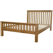 Rustic Oak Bed Frame from